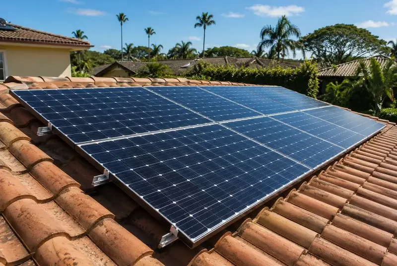 Installation de panneaux solaires à Somloire
